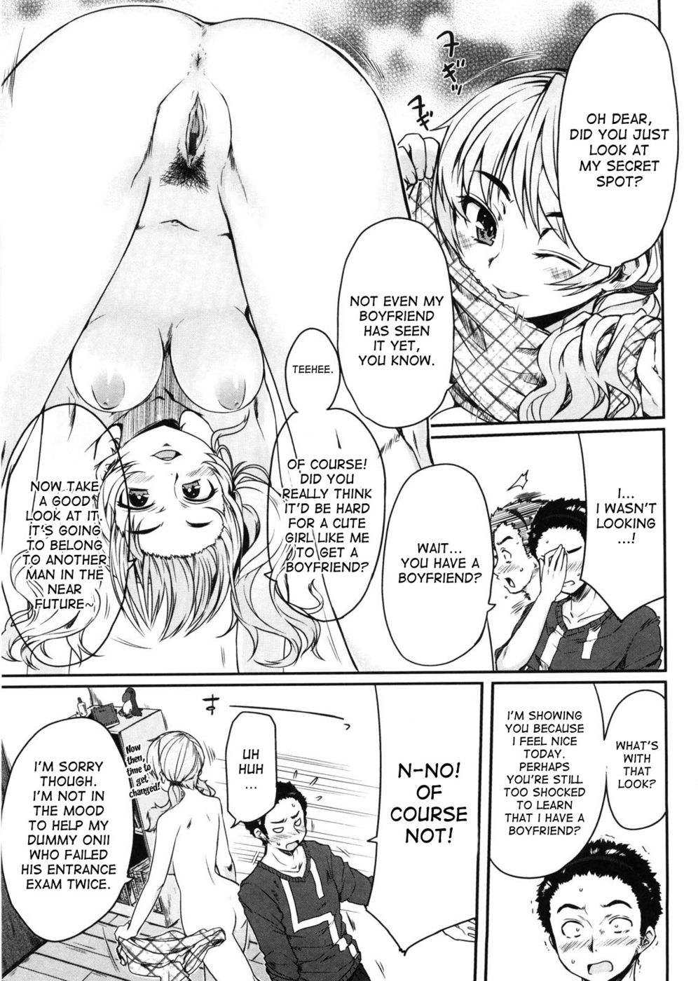 Hentai Manga Comic-A Boy And His Three Sisters-Read-3